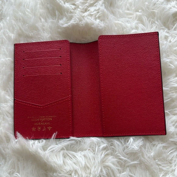LV Takashi Murakami Cherry Passport Cover - Picture 2 of 4